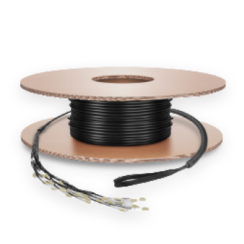 OS2 SC to SC APC Simplex Armored Riser (OFCR) Fiber Patch Cable